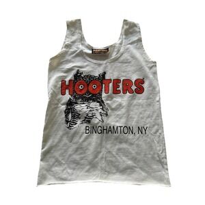 Hooters Girl Worn Rare Vintage Tank from Binghamton, NY XS‎